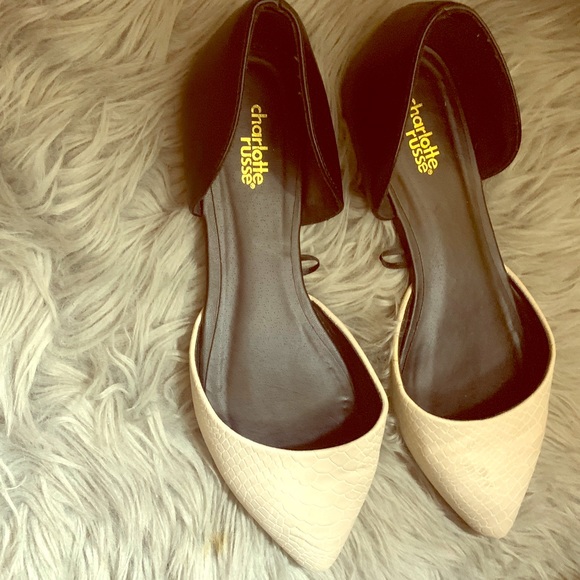 2 color pointy flats - Picture 2 of 2